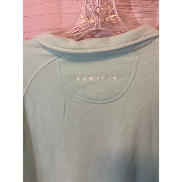 Dunning Golf Men’s 1/4 Zip Pullover | Mint Green | Size L | New with Tags - Picture 2 of 3